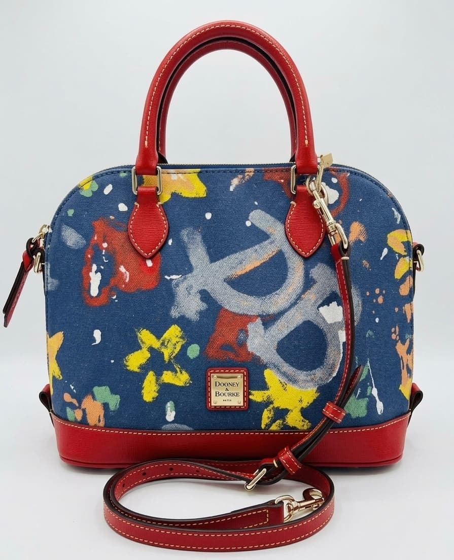 Dooney & Bourke bolso zip zip splatter imagen 1