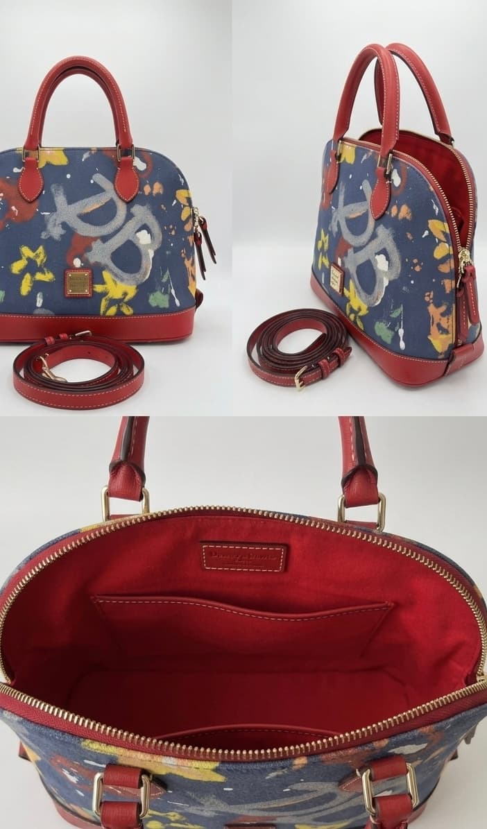 Dooney & Bourke bolso zip zip splatter imagen 3